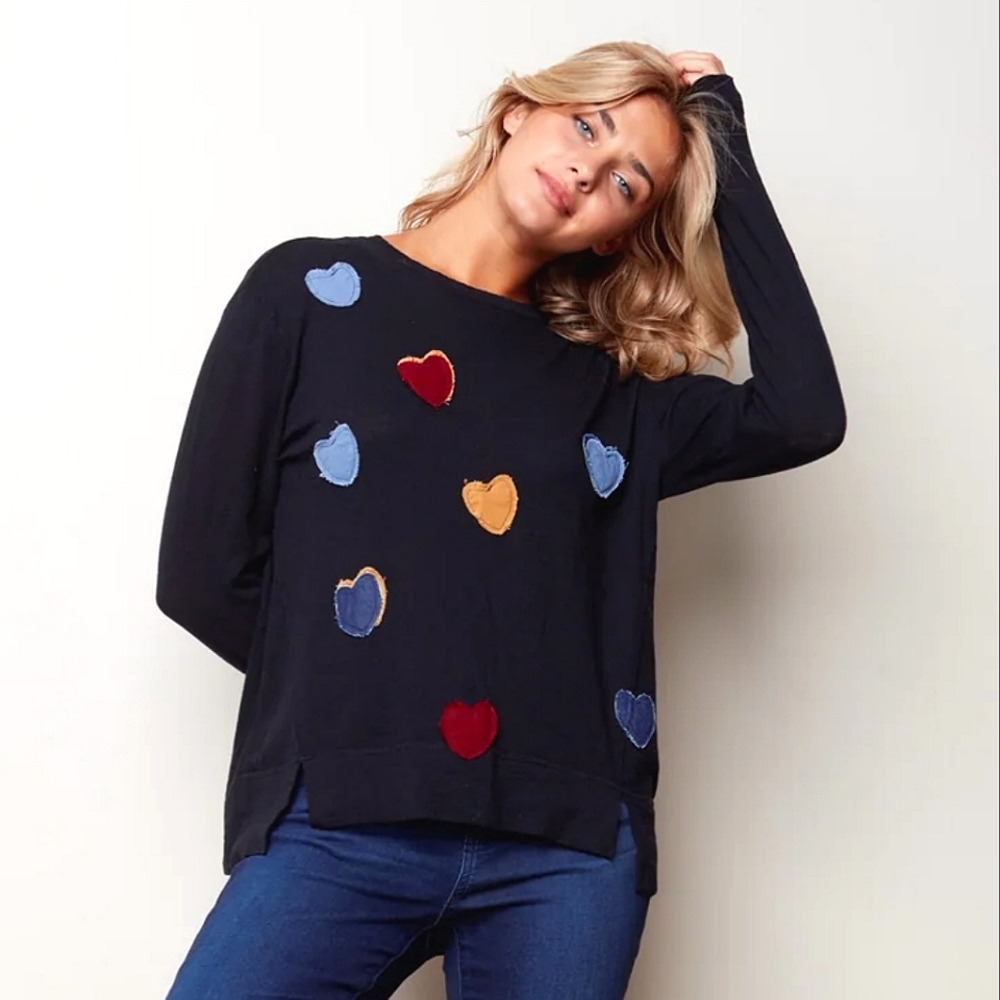 Charlie B. 100% Cotton Knit Sweater